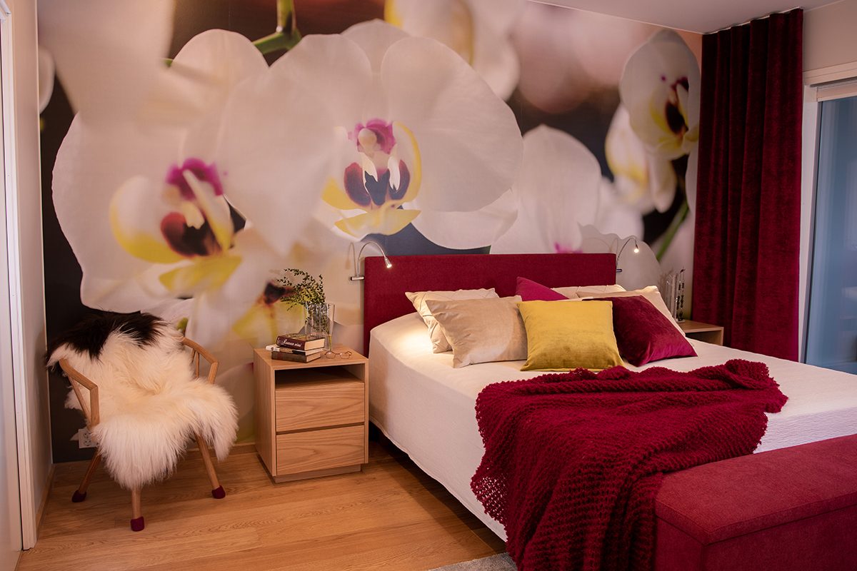 Värikäs kerrostalokoti